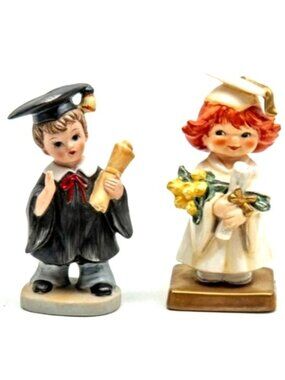 Hummel Goebel 1970 First Degree Graduation Girl BYJ61 Taiwan Graduation Boy Pair